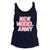 Camiseta regata feminina - New Model Army Navy blue, Navy blue