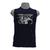 Camiseta regata masculina - David Bowie - Iggy Pop - Lou Reed. Navy blue, Navy blue