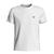 Camiseta Relaxado Algodão Premium Camisa Manga Curta Estampada Top Branco cristal 01