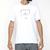 Camiseta Rip Curl Icon Corp Tee Masculina Branco Branco