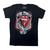 Camiseta Rolling Stones Banda de Rock Blusa Adulto Unissex Bo3001 Preto
