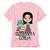 Camiseta Rosa Educação Infantil Professora Raiz com amor Modelo 04