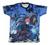 Camiseta Sasori Akatsuki Blusa Adulto Unissex Anime Naruto Lu32T BM Azul