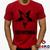 Camiseta Sepultura 100% Algodão Geeko Vermelho gola careca