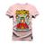 Camiseta T-Shirt 100% Algodão Estampada Durável Buddiez Rosa