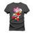 Camiseta T-Shirt 100% Algodão Estampada Durável Mulher Sonic Grafite
