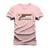 Camiseta T-Shirt Algodão Mácia Confortável Estampada Authentic Country Rosa
