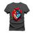 Camiseta T-Shirt Algodão Premium 30.1 Lobo Colors Grafite