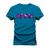 Camiseta T-Shirt Algodão Premium 30.1 Naasas Azul