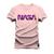 Camiseta T-Shirt Algodão Premium 30.1 Naasas Rosa