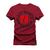 Camiseta T-Shirt Algodão Premium Estampada Winer Boy Bordô