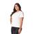Camiseta T-Shirt Feminina Casual Moderna Ideal P/Trabalho Academia Esportes Corrida Caminhada Social Branco