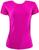 Camiseta T-shirt  Malha Fria (PV) Baby Look Feminina Lisa Pink