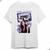 Camiseta T-Shirt Olivia Rodrigo Album Vampire Sour Vintage Branco