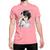 Camiseta T-Shirt Personagem L Lawliet Death Note Mangá Algodão Rosa