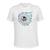 Camiseta T-Shirt Tecido Macio Estampada Meteorito Branco