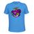 Camiseta T-Shirt Tecido Macio Estampada Urso Anjo Azul claro