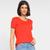 Camiseta T-Shirt Tommy Jeans Casual Feminina Vermelho