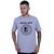 Camiseta T-Shirt Unissex Tradicional Algodão Série Breaking Bad Heisenberg Cinza