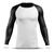 Camiseta Térmica Blusa Esportiva Longa Rash Guard Corrida Jiu Jitsu Proteção Solar UV Luta Dry Fit Branco, Preto