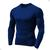 Camiseta Térmica Segunda Pele Proteção Uv 50+ Thermo Premium Azul marinho