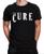 Camiseta The Cure Banda Rock Gótico Dark Clássico Anos 80 Preto