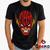 Camiseta The Flash 100% Algodão DC Comics Geeko Preto gola careca