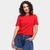 Camiseta Tommy Hilfiger MCM Feminina Vermelho