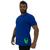 Camiseta Tradicional Masculina MXD Conceito Estampa Lateral Caveira Verde Azul