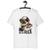 Camiseta Tshirt Masculina - Dog On The Rock Branco