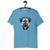 Camiseta Tshirt Masculina - Dog Volume Máximo Azul turquesa