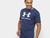 Camiseta Under Armour Sportstyle Masculina Marinho, Branco