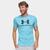 Camiseta Under Armour Sportstyle Masculina Azul, Preto