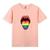 Camiseta Unissex Algodão Premium Lingua Lgbt Parada Gay Rosa