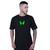 Camiseta Unissex Borboleta Verde Preto