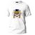 Camiseta Unissex Guns N Roses Rock Adulto e Infantil Branco