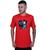 Camiseta Unissex Lilo Stitch Mickey Mouse Vermelho