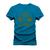 Camiseta Unissex Mácia Confortável Estampada Xbota Azul