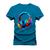 Camiseta Unissex Premium T-shirt Fone Aqua Azul