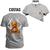 Camiseta Unissex Premium T-shirt Ted Bad Frente Costas Cinza