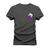 Camiseta Unissex T-Shirt Premium Fantasminha Lingua Peito Grafite