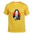 Camiseta Wandinha Série Netflix Novidade Adolescente Moda Jovem Lançamento Amarelo