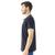 Camiseta Wolcher Cotton Penteado Com Bordado Da Marca Gola Redonda - 11026 Preto