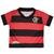 CamisetaBebê Flamengo Torcida Baby Vermelho, Preto