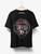 Camisetas Bandas Algodão Unissex Metallica Nirvana Slipknot Ramones Acdc Guns n' Roses Vinho