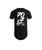 Camisetas Masculinas Long Line Oversize Swag Blusas Estampada Evangélica Gospel Camisa Namorado Pai Preto