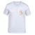 Camisetas Universitárias Feminino E Masculino Moda Casual Para Faculdade Branco, Direito, Dourado