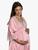 Camisola Amamentação + Robe Gestante Luxo Maternidade Pós-parto Rosa