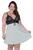 Camisola Plus Size Bicolor Lingerie Roupa de Dormir - CAMISOLA SHEYLA Theos