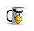 Caneca Angry Birds Preto